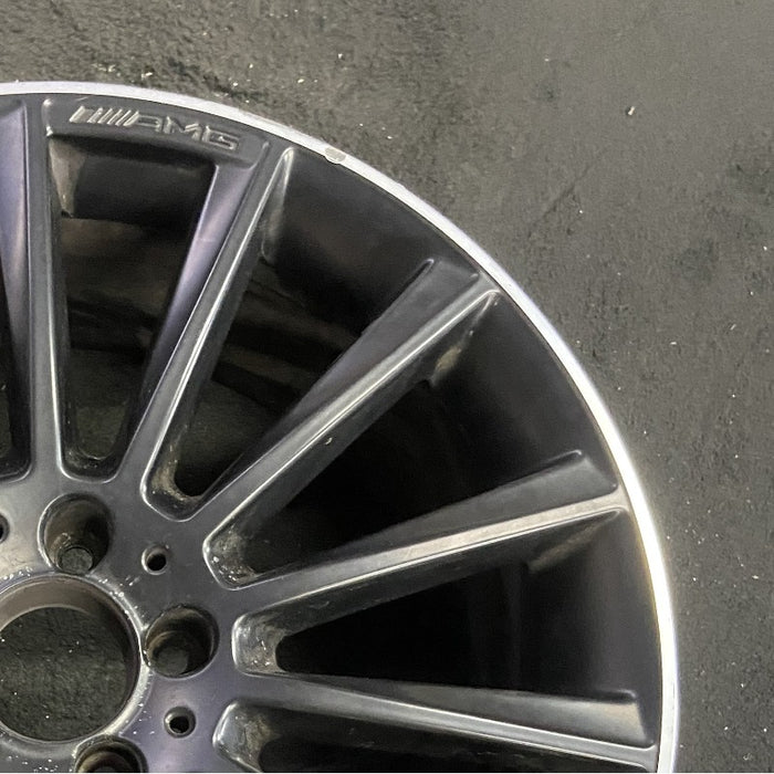 19" MERCEDES C-CLASS 20-21 205 Type C43 Cvertible 19x8.5 14 spoke black with - Close-Up Detail
