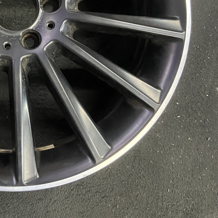 19" MERCEDES C-CLASS 20-21 205 Type C43 Cvertible 19x8.5 14 spoke black with - Back View