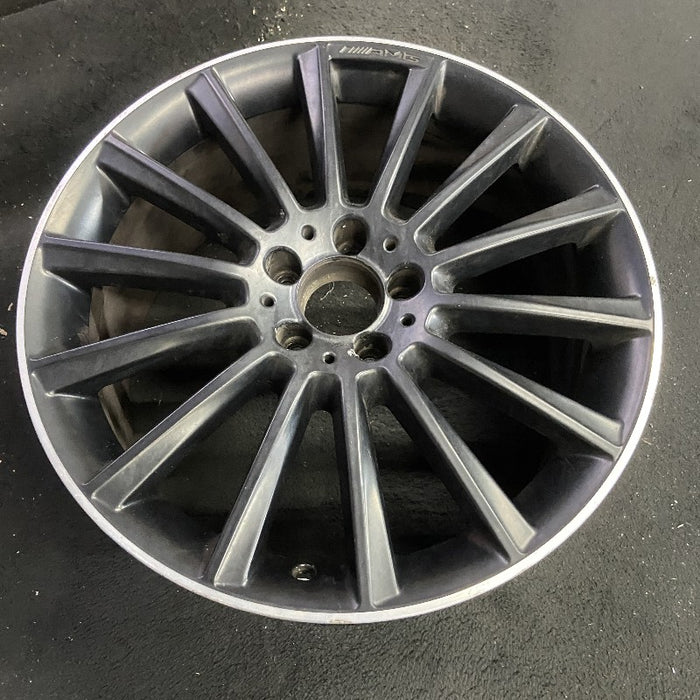 19" MERCEDES C-CLASS 20-21 205 Type C43 Cvertible 19x8.5 14 spoke black with - View 7