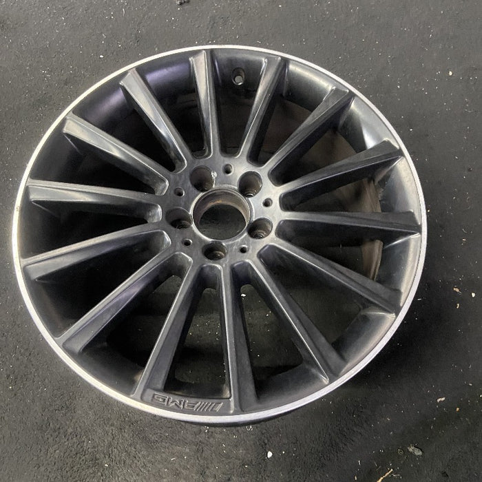 19" MERCEDES C-CLASS 20-21 205 Type C43 Cvertible 19x8.5 14 spoke black with - View 8