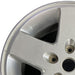 17" WRANGLER 07-08 17x7.5 silver Original OEM Wheel Rim - Angle View