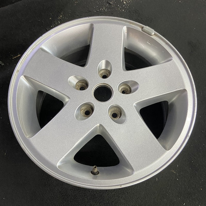 17" WRANGLER 07-08 17x7.5 silver Original OEM Wheel Rim - View 7