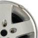 17" WRANGLER 07-08 17x7.5 silver Original OEM Wheel Rim - Side Profile