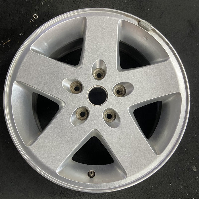17" WRANGLER 07-08 17x7.5 silver Original OEM Wheel Rim - Additional View