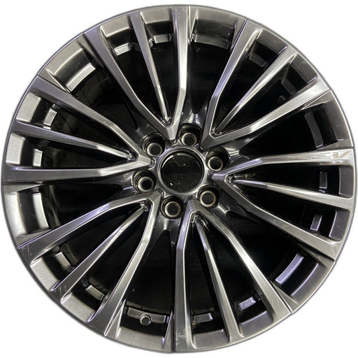 22" ESCALADE 23 22x9, 6 spoke Original OEM Wheel Rim - Front View