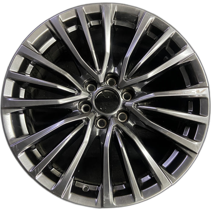 22" ESCALADE 23 22x9, 6 spoke Original OEM Wheel Rim - Front View