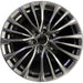 22" ESCALADE 23 22x9, 6 spoke Original OEM Wheel Rim - Front View