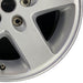 17" WRANGLER 07-08 17x7.5 silver Original OEM Wheel Rim - Close-Up Detail