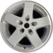 17" WRANGLER 07-08 17x7.5 silver Original OEM Wheel Rim - Front View