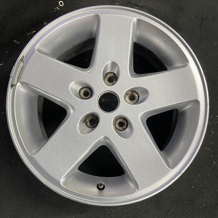 17" WRANGLER 07-08 17x7.5 silver Original OEM Wheel Rim - Additional View