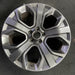 20" EXPLORER 18-19 20x8.5 aluminum TPMS 5 spoke gray Original OEM Wheel Rim - Front View