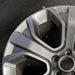 20" EXPLORER 18-19 20x8.5 aluminum TPMS 5 spoke gray Original OEM Wheel Rim - Side Profile