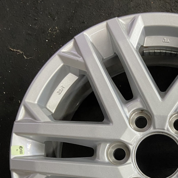 18" SEQUOIA 23-24 18x7.5, 6 double spoke, silver Original OEM Wheel Rim - Side Profile