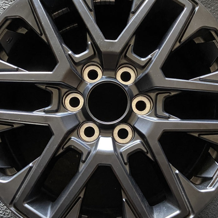 20" SEQUOIA 23-24 20x8 open spoke 6 spoke matte black Original OEM Wheel Rim