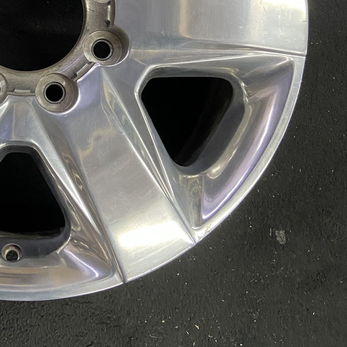 20" SILVERADO 2500 PICKUP 20-23 20x8.5, 6 spoke Original OEM Wheel Rim - Back View
