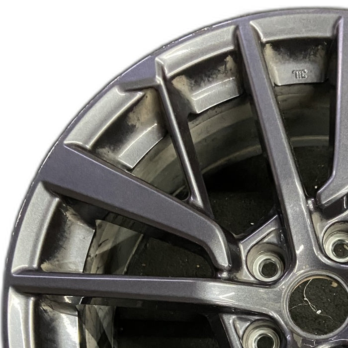 18" WRX 22 18x8.5 alloy dark gray Original OEM Wheel Rim
