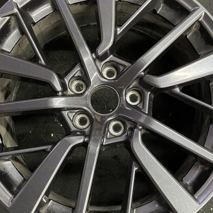 18" WRX 22 18x8.5 alloy dark gray Original OEM Wheel Rim