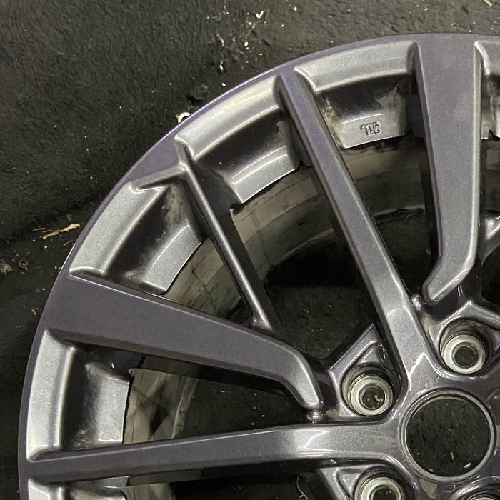 18" WRX 22 18x8.5 alloy dark gray Original OEM Wheel Rim