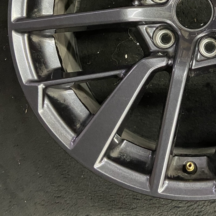 18" WRX 22 18x8.5 alloy dark gray Original OEM Wheel Rim