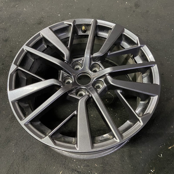 18" WRX 22 18x8.5 alloy dark gray Original OEM Wheel Rim