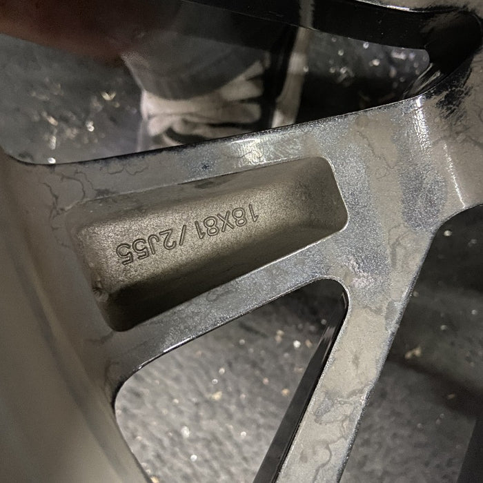 18" WRX 22 18x8.5 alloy dark gray Original OEM Wheel Rim