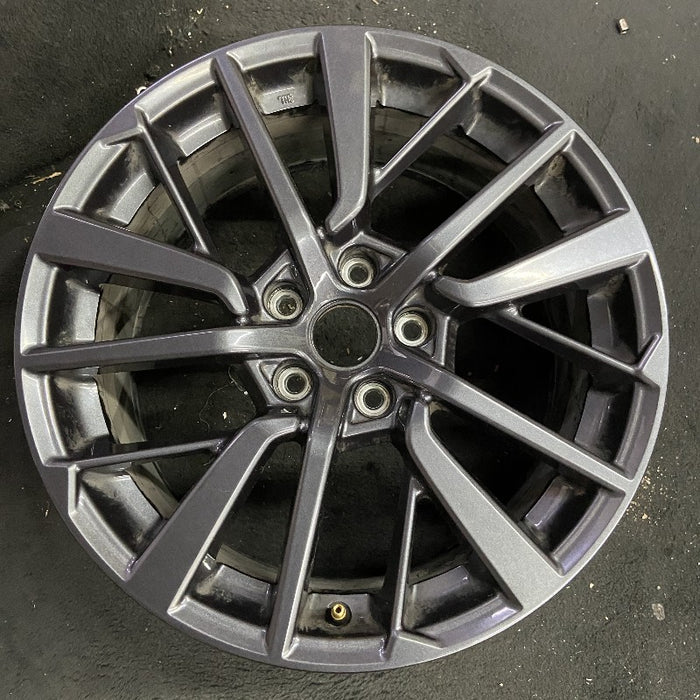 18" WRX 22 18x8.5 alloy dark gray Original OEM Wheel Rim - Additional View