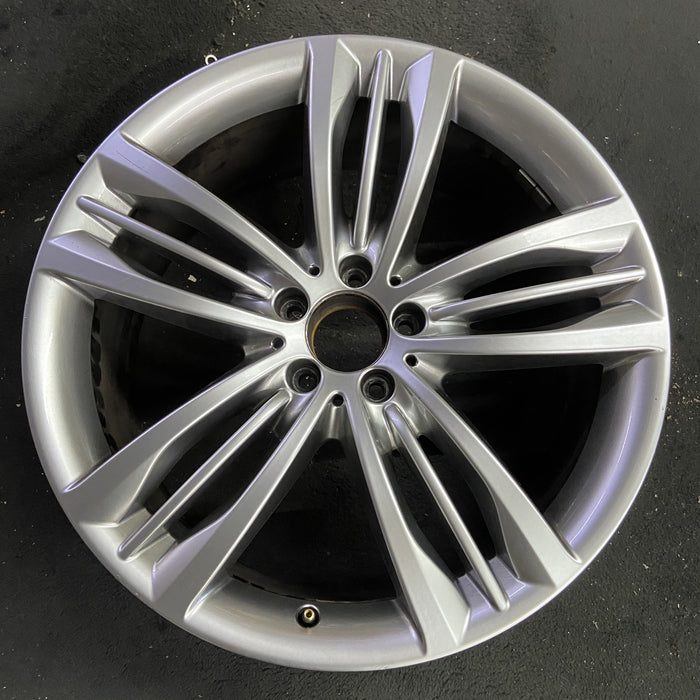 20" MERCEDES S-CLASS 18-20 222 Type , S450, 20x8.5, 15 spoke Original OEM Wheel - Angle View