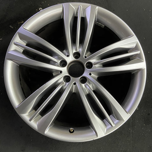 20" MERCEDES S-CLASS 18-20 222 Type , S450, 20x9.5, 15 spoke Original OEM Wheel - Angle View