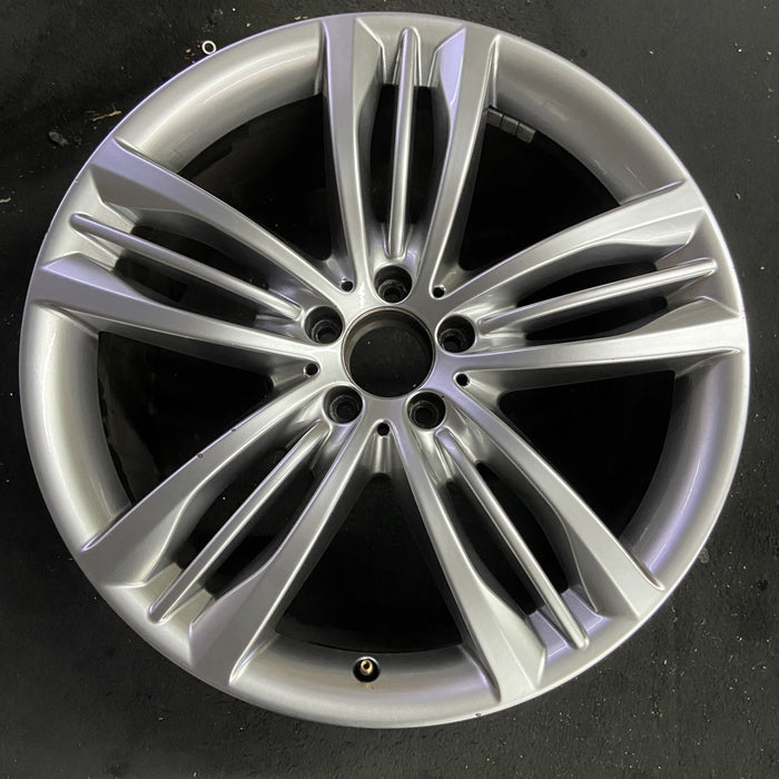 20" MERCEDES S-CLASS 18-20 222 Type , S450, 20x9.5, 15 spoke Original OEM Wheel - Angle View
