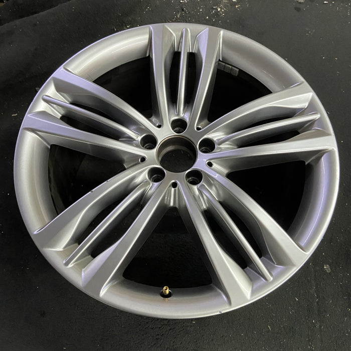 20" MERCEDES S-CLASS 18-20 222 Type , S450, 20x9.5, 15 spoke Original OEM Wheel - Side Profile