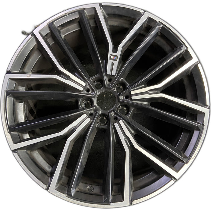 20" 530e 21-23 20x9, Original OEM Wheel Rim - Front View