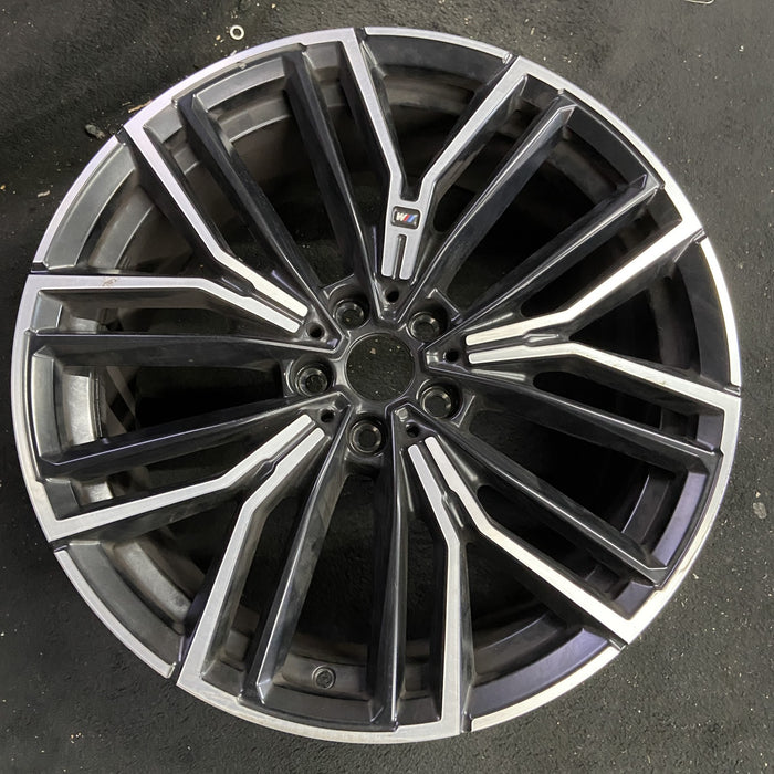 20" 530e 21-23 20x9, Original OEM Wheel Rim - Angle View