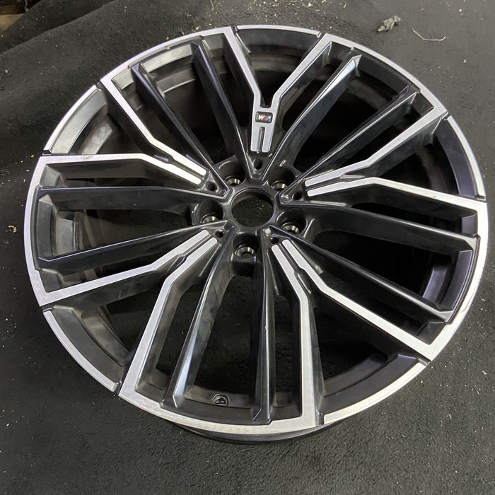 20" 530e 21-23 20x9, Original OEM Wheel Rim - Side Profile