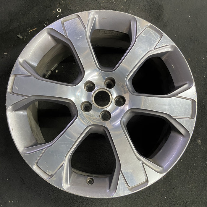 20" EVOQUE 14-16 , 20x8, 6 spoke Original OEM Wheel Rim - Angle View