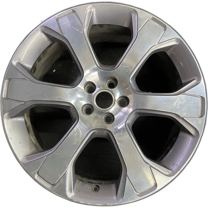 20" EVOQUE 14-16 , 20x8, 6 spoke Original OEM Wheel Rim - Front View