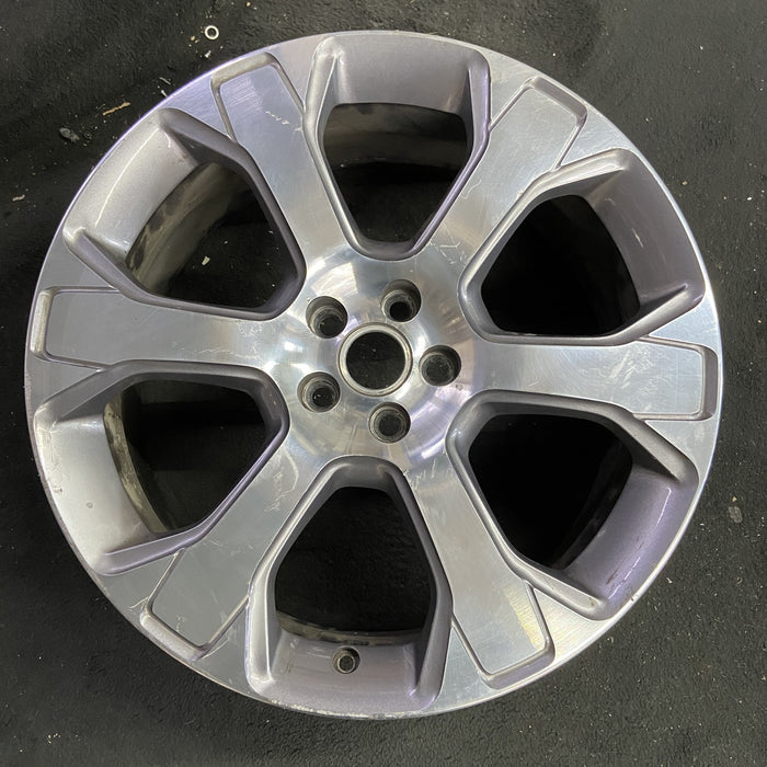 20" EVOQUE 14-16 , 20x8, 6 spoke Original OEM Wheel Rim - Angle View