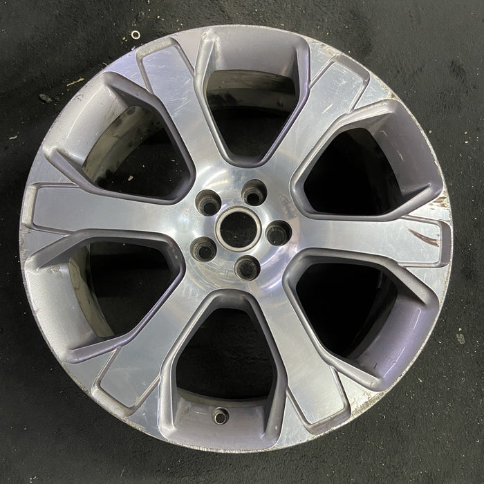 20" EVOQUE 14-16 , 20x8, 6 spoke Original OEM Wheel Rim - Angle View