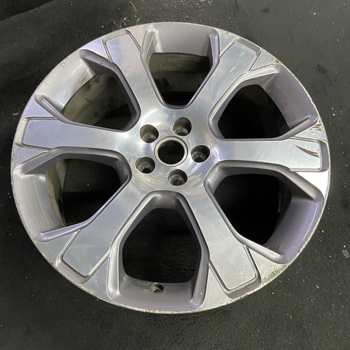 20" EVOQUE 14-16 , 20x8, 6 spoke Original OEM Wheel Rim - Side Profile