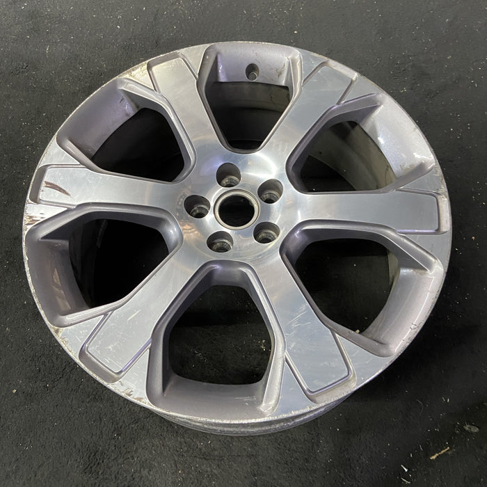 20" EVOQUE 14-16 , 20x8, 6 spoke Original OEM Wheel Rim - Close-Up Detail