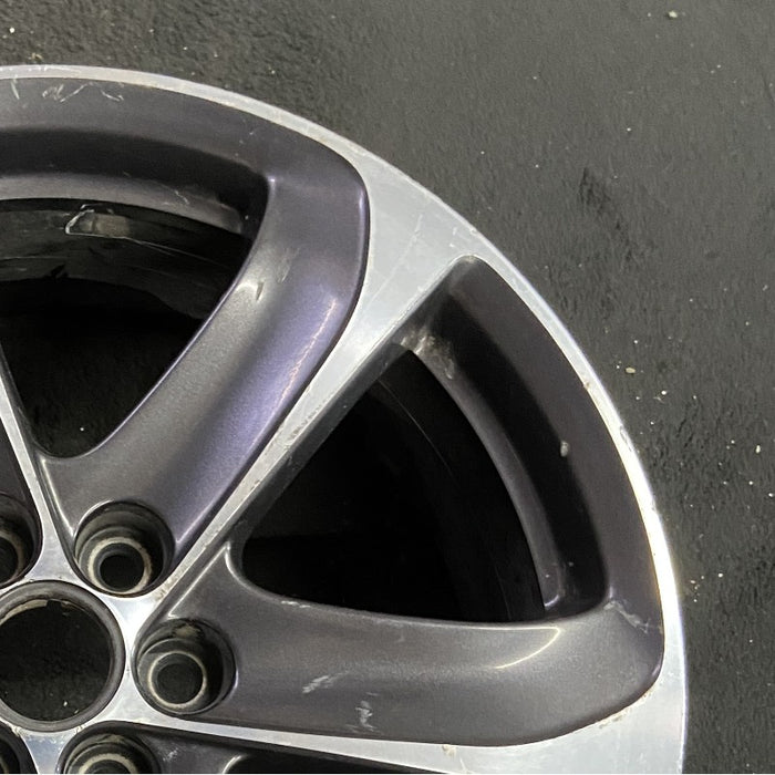 20" ENCLAVE 18-19 20x8 6 spoke opt S1T Original OEM Wheel Rim - Close-Up Detail