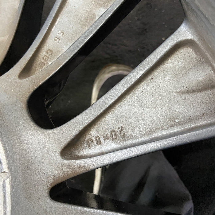 20" LEXUS LX600 22-25 20x8 Original OEM Wheel Rim - Back View
