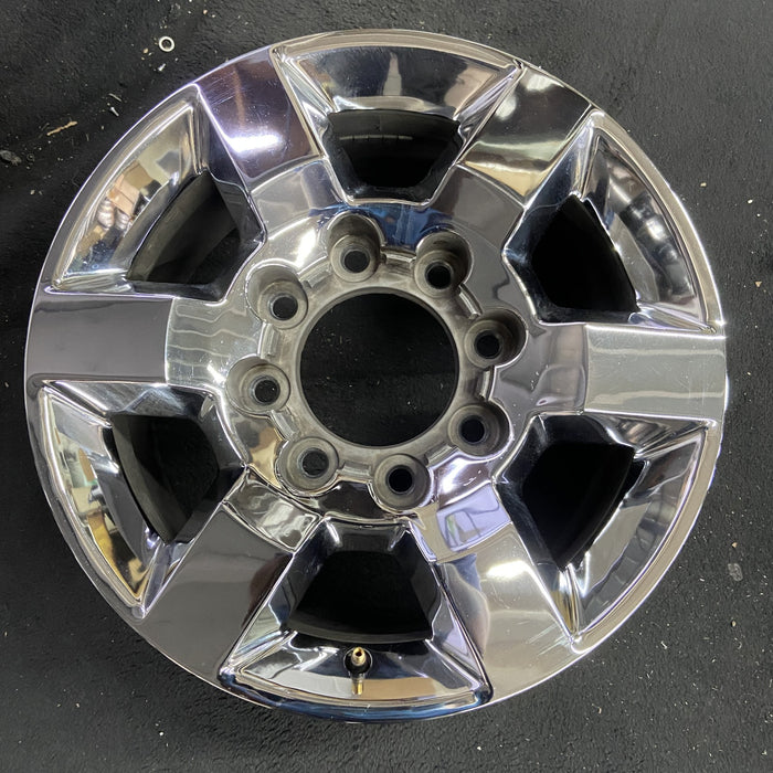 18" SIERRA 2500 PICKUP 15-18 18x8, aluminum, 6 spoke, flat spoke Original OEM Wheel Rim