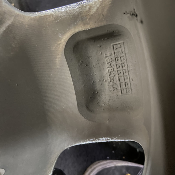 18" SIERRA 2500 PICKUP 15-18 18x8, aluminum, 6 spoke, flat spoke Original OEM Wheel Rim