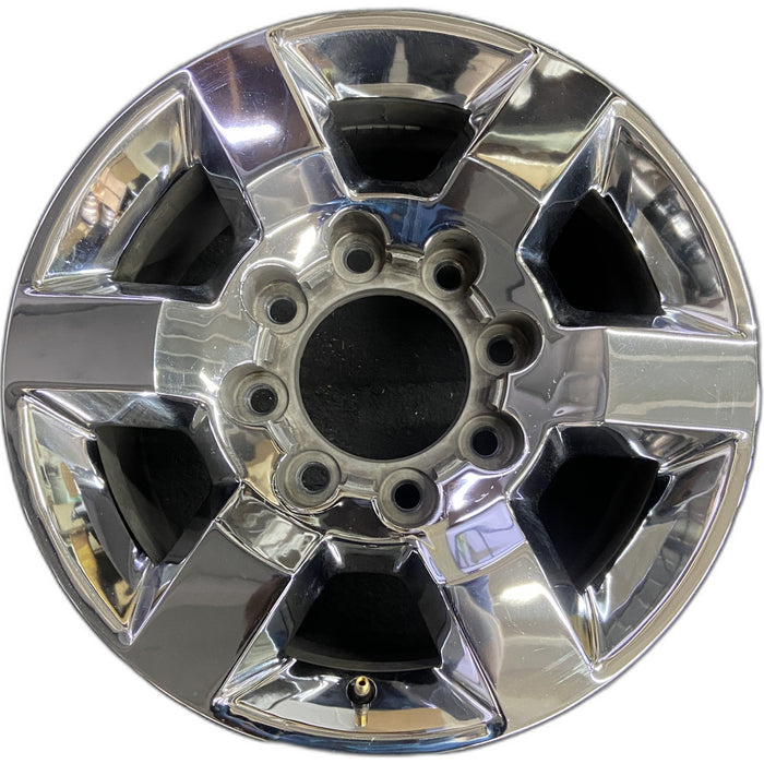 18" SIERRA 2500 PICKUP 15-18 18x8, aluminum, 6 spoke, flat spoke Original OEM Wheel Rim