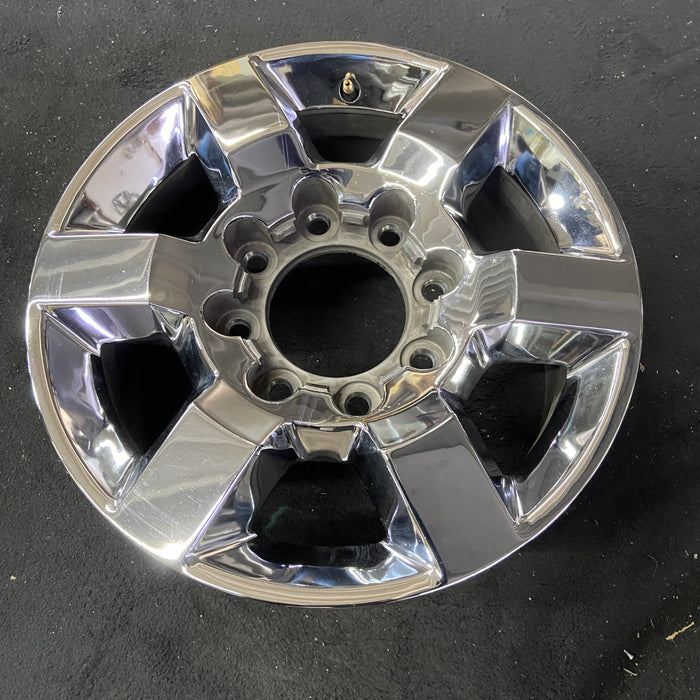 18" SIERRA 2500 PICKUP 15-18 18x8, aluminum, 6 spoke, flat spoke Original OEM Wheel Rim