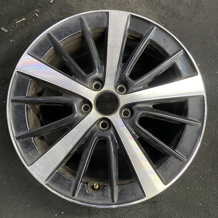 16" IMPREZA 19 16x6.5 alloy w/machined face dark gray inlay Original OEM Wheel Rim