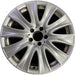 18" MERCEDES S-CLASS 14 222 Type; S550, 18x8 Original OEM Wheel Rim - Front View