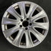 18" MERCEDES S-CLASS 14 222 Type; S550, 18x8 Original OEM Wheel Rim - Angle View