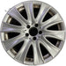 18" MERCEDES S-CLASS 14 222 Type; S550, 18x8 Original OEM Wheel Rim - Front View