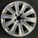 18" MERCEDES S-CLASS 14 222 Type; S550, 18x8 Original OEM Wheel Rim - Angle View